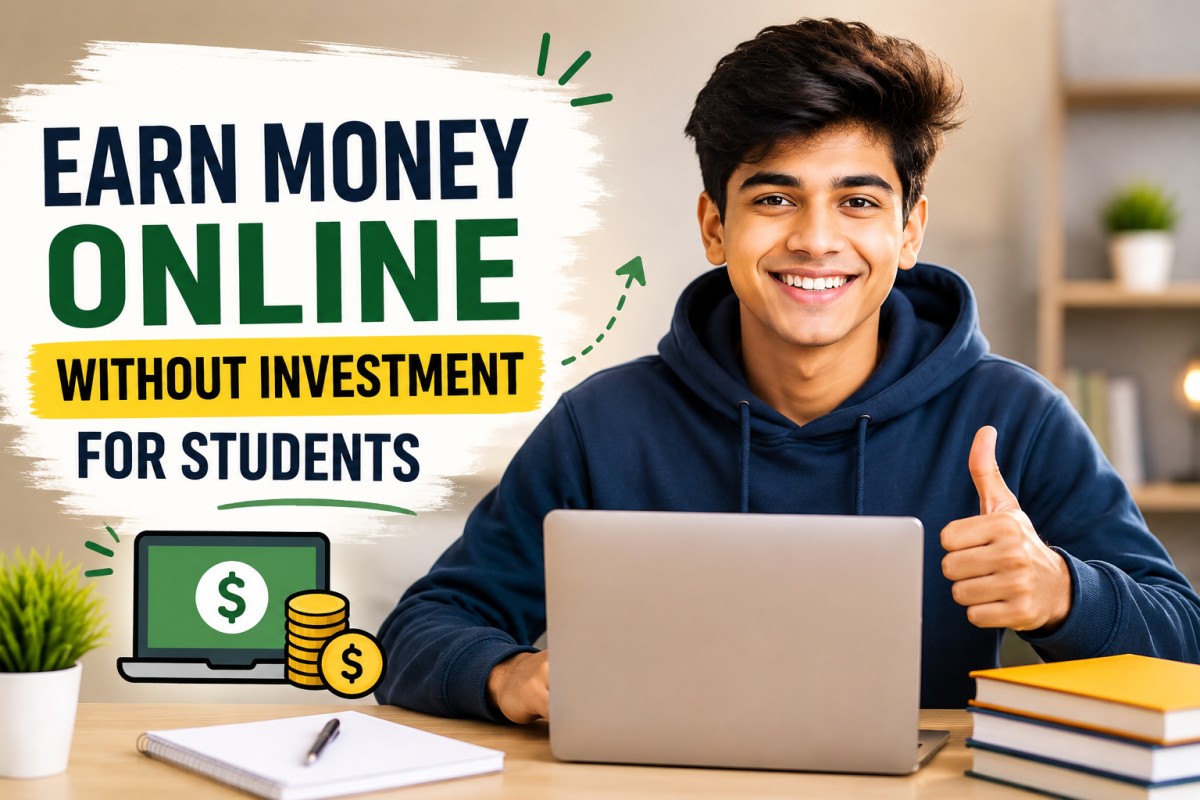 Earn Money Online Without Investment for Students 10 Real Ways to Start Earning Today
