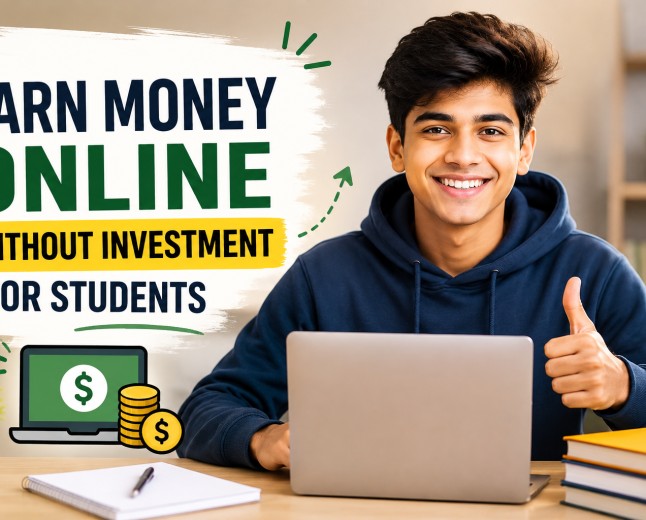 Earn Money Online Without Investment for Students 10 Real Ways to Start Earning Today