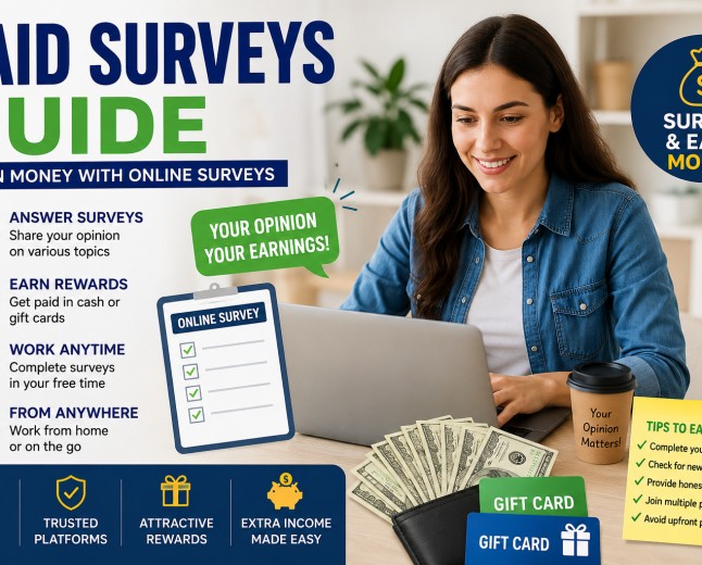 Paid Surveys Guide - Online Surveys for Money & Rewards