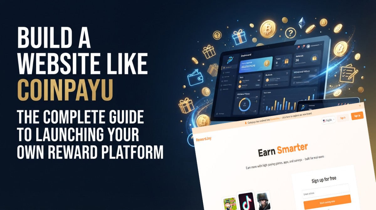 Build a Website Like Coinpayu – The Complete Guide to Launching Your Own Reward Platform